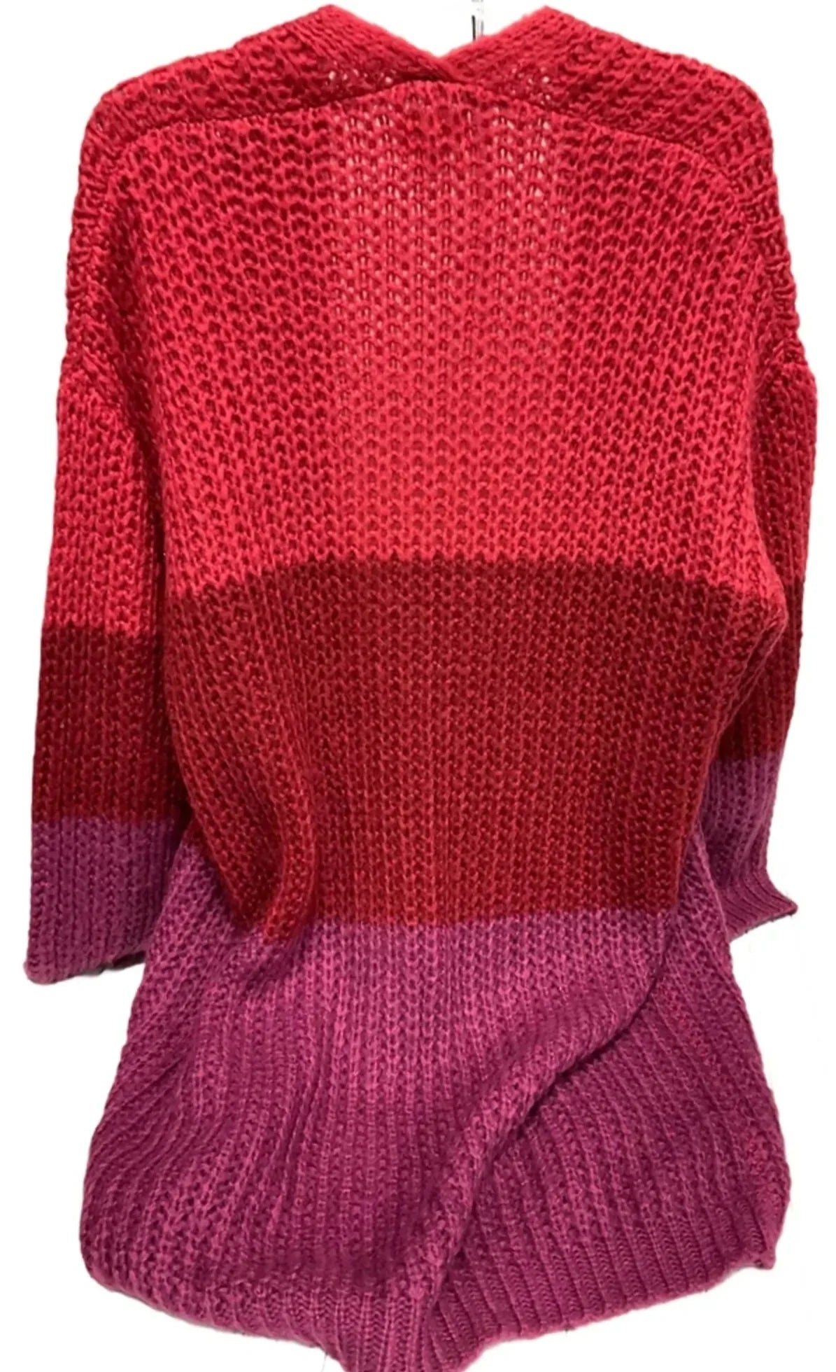Cardigan By 143 Story In Red, Size: M