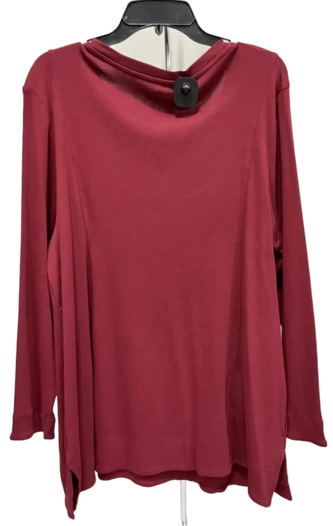Top Long Sleeve By Chicos In Red, Size: Xxl