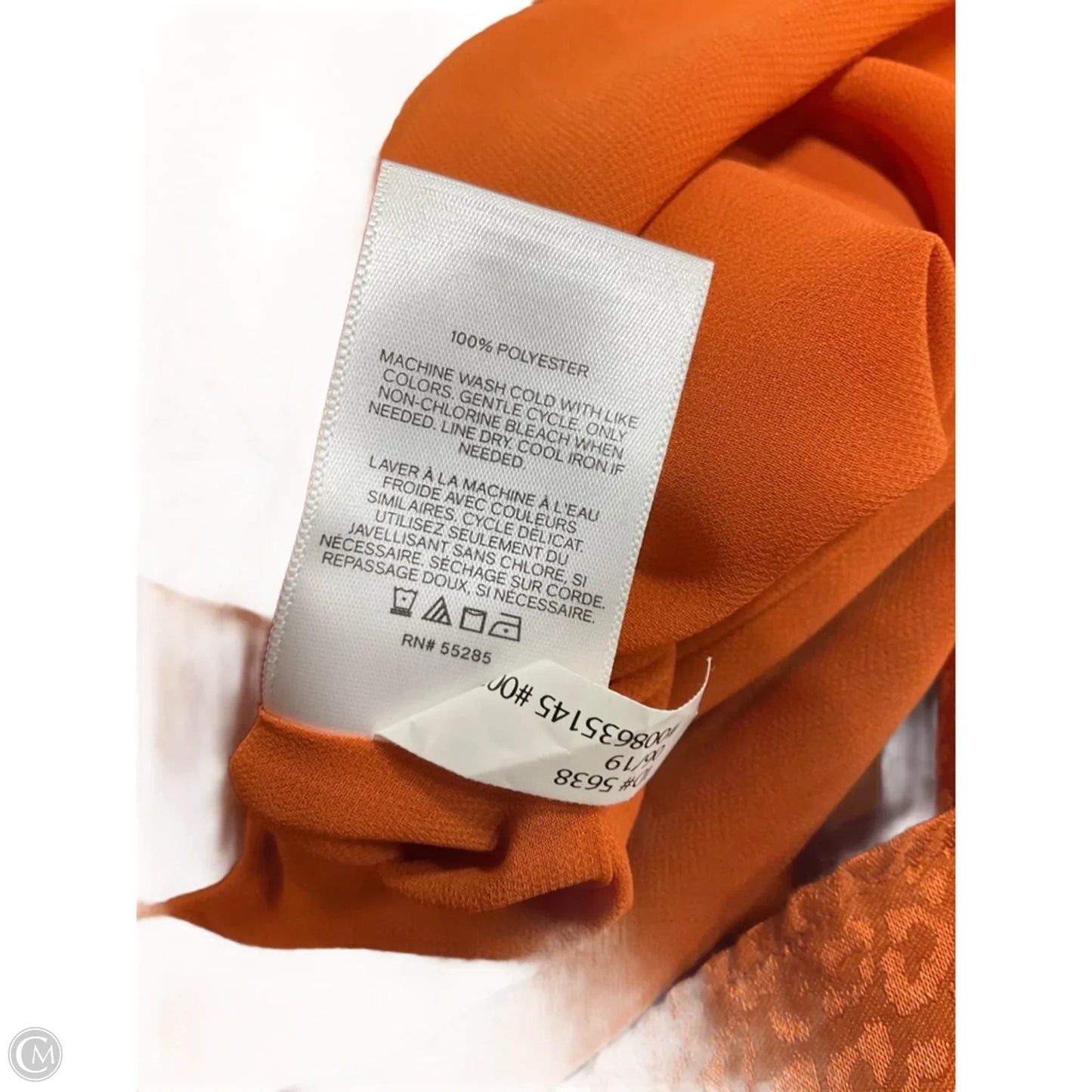 Tank Top By Express In Orange, Size: M