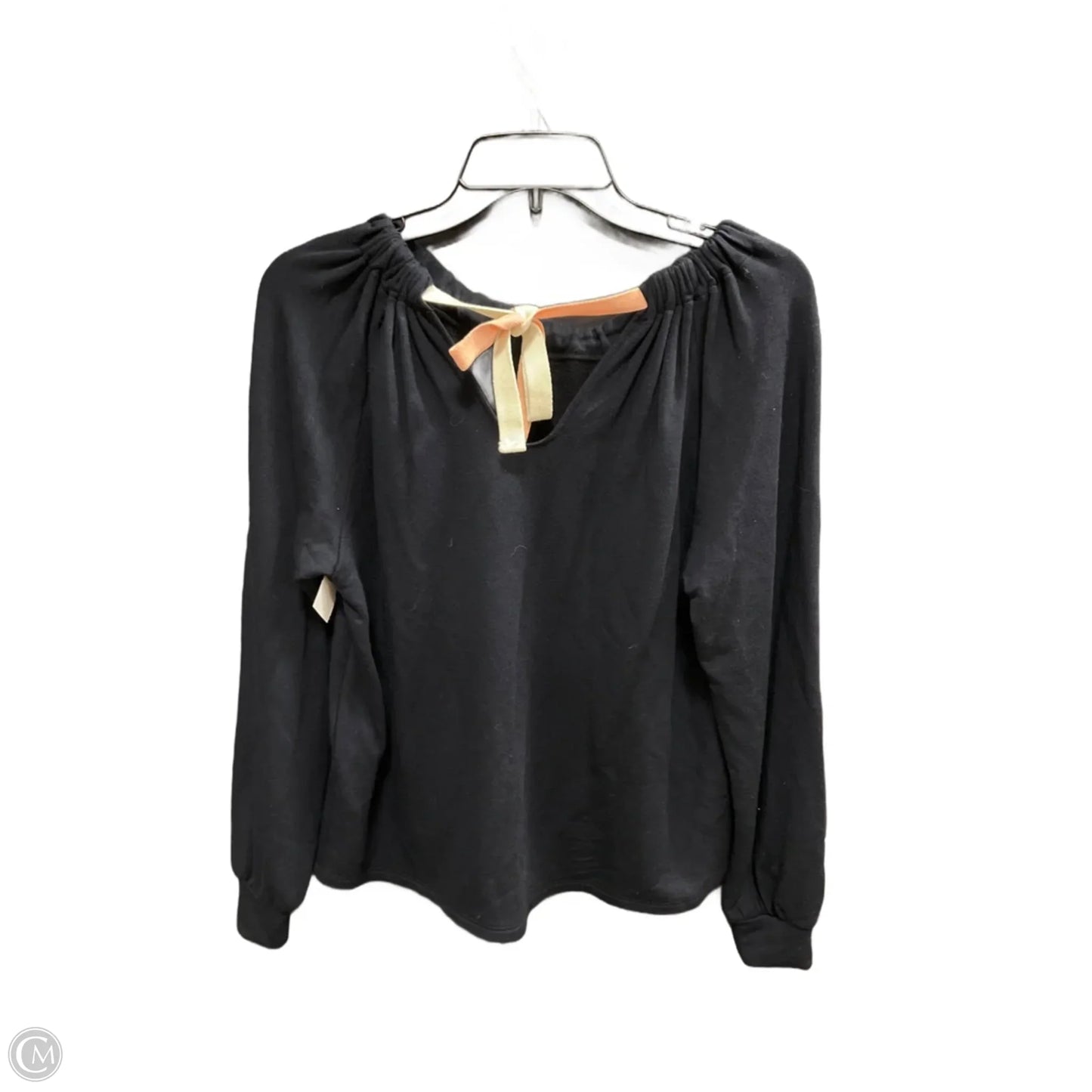 Top Long Sleeve By Sundry In Black, Size: S