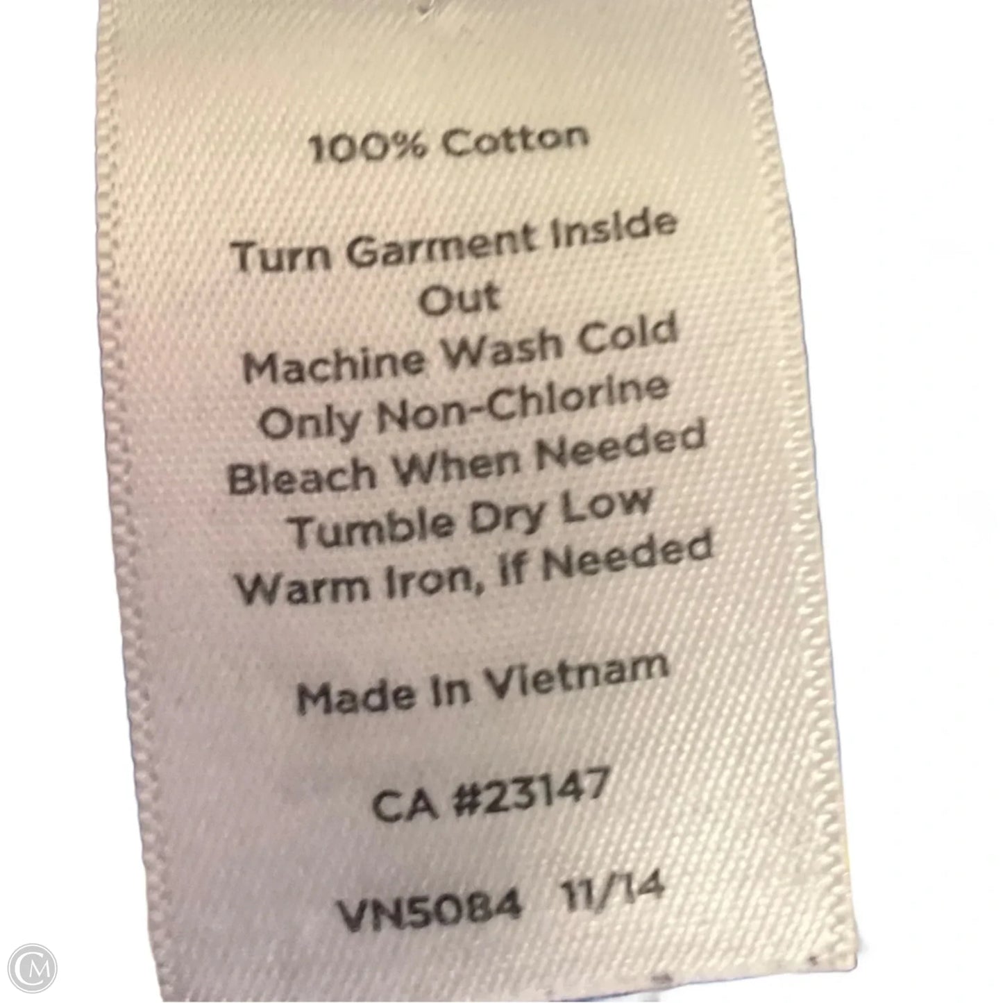 Top 3/4 Sleeve By Talbots In Blue, Size: 1x