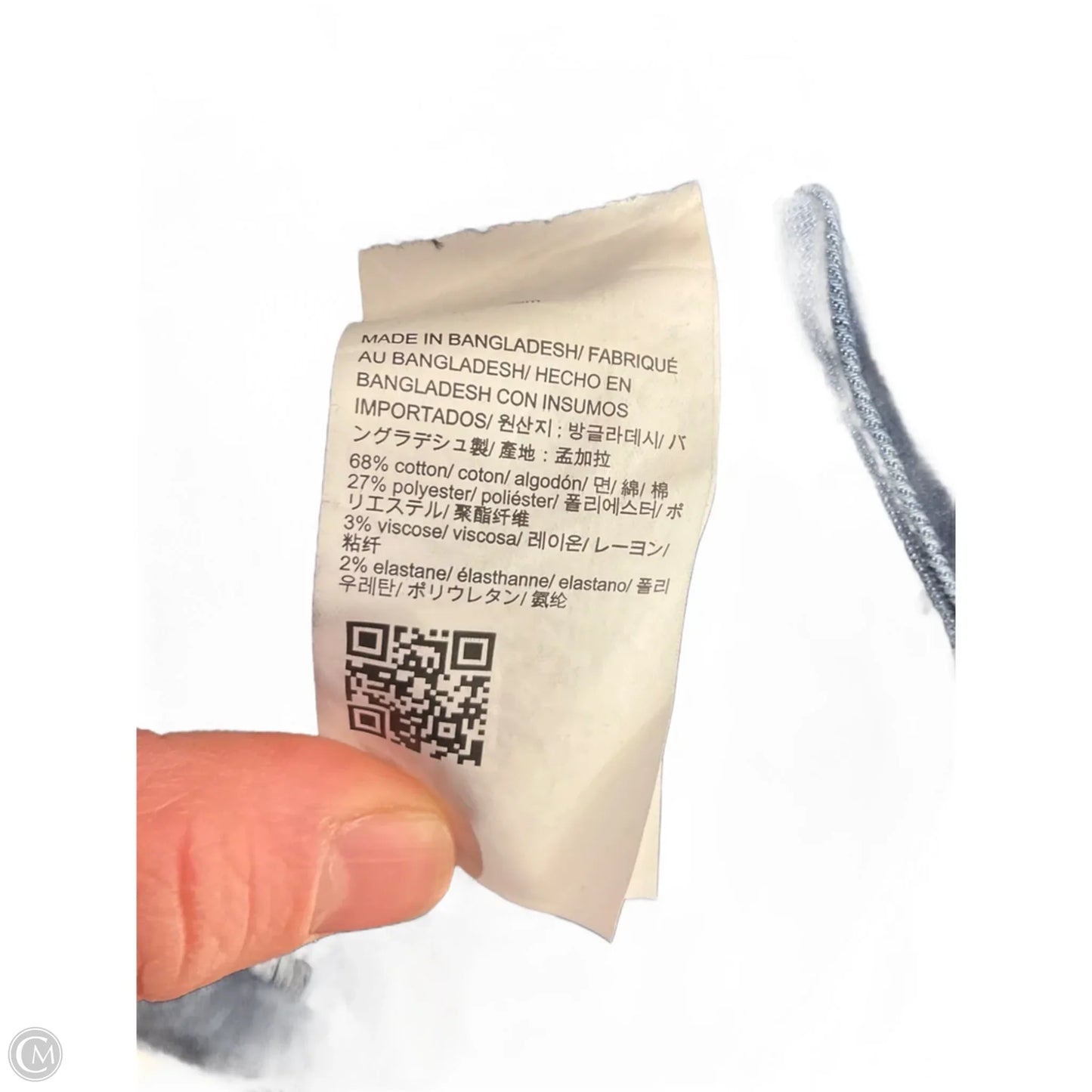 Jeans Boyfriend By Calvin Klein In Blue Denim, Size: 10