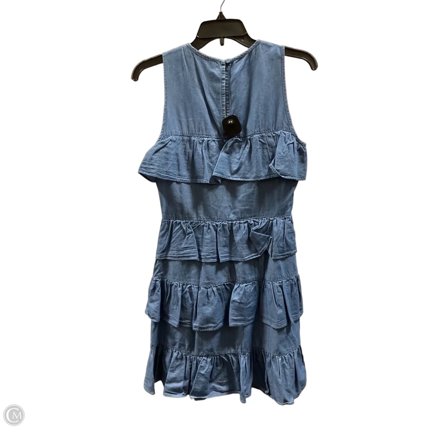 Dress Casual Midi By Michael By Michael Kors In Blue, Size: S