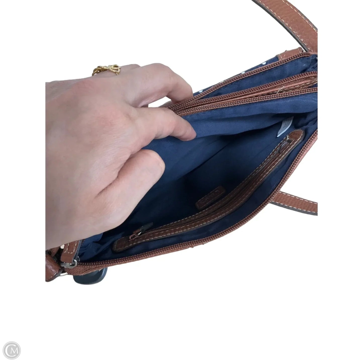 Crossbody By Chaps, Size: Medium