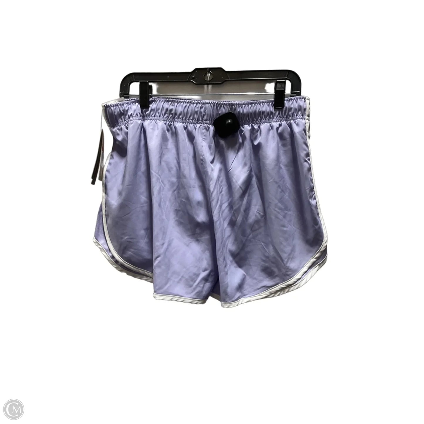 Athletic Shorts By Nike In Purple, Size: L