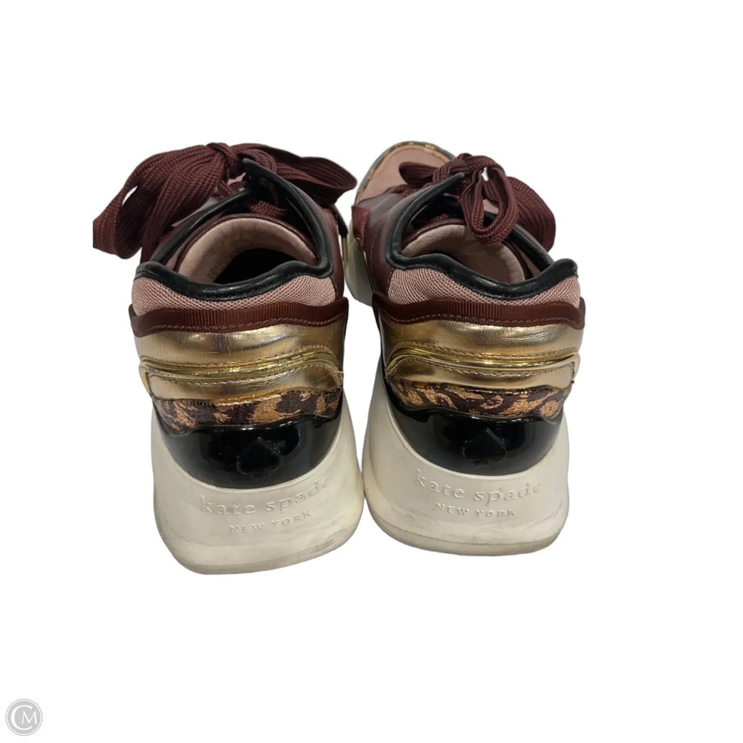 Shoes Athletic By Kate Spade In Pink & Red, Size: 8