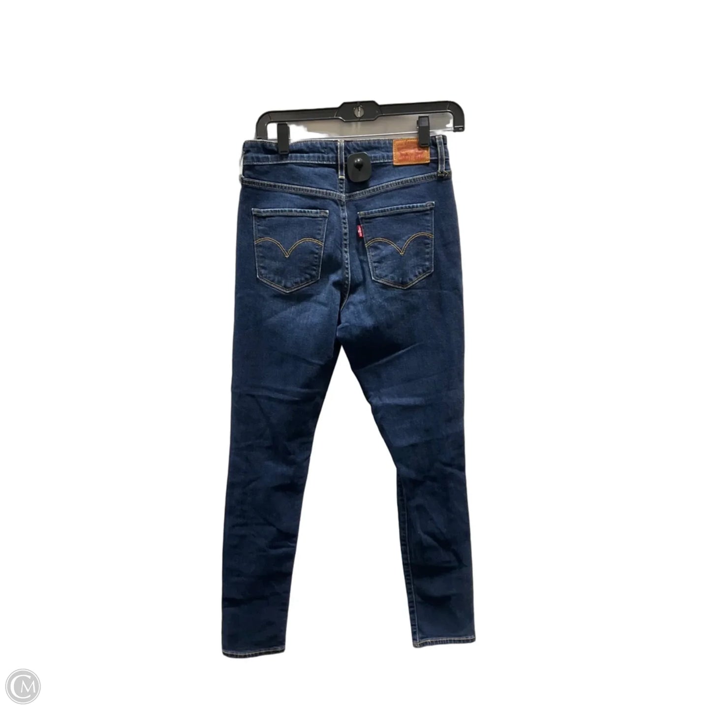 Jeans Skinny By Levis In Blue, Size: 6