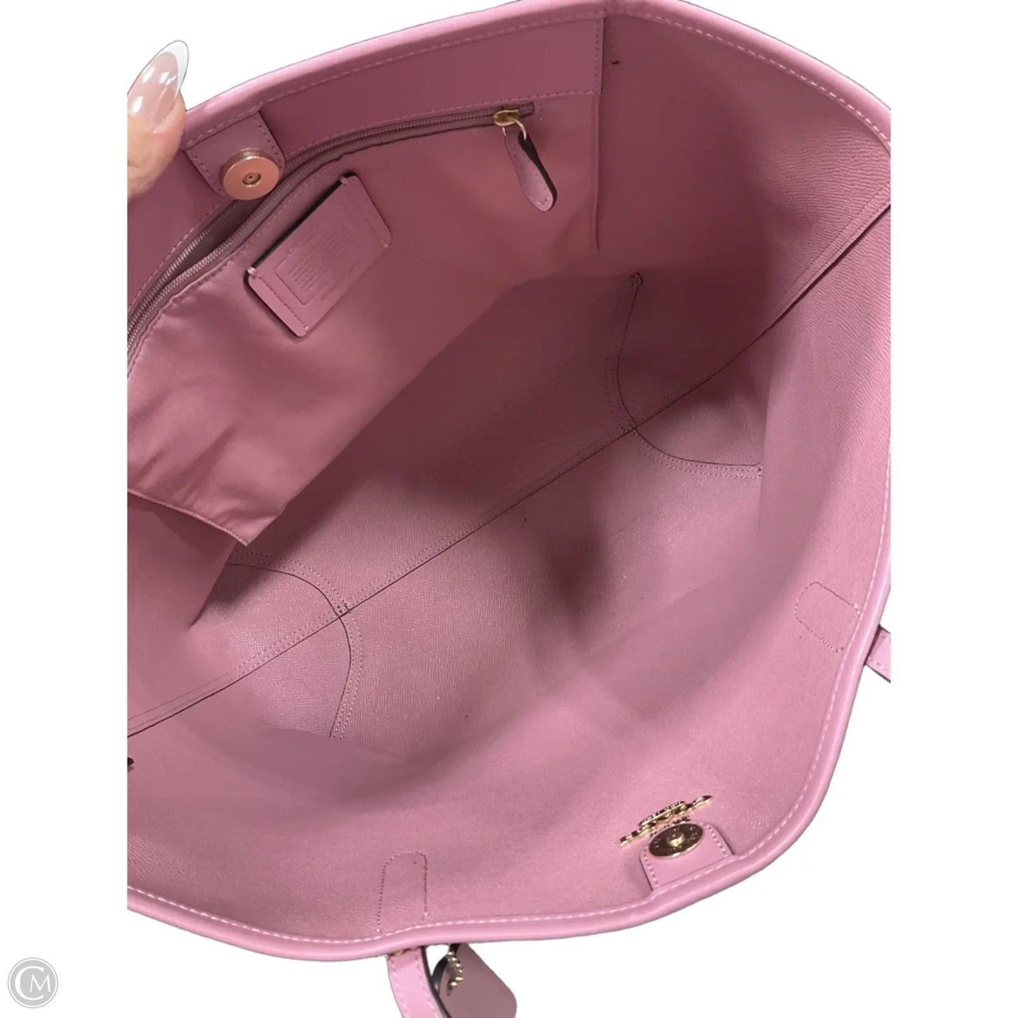 Handbag Designer By Coach, Size: Large