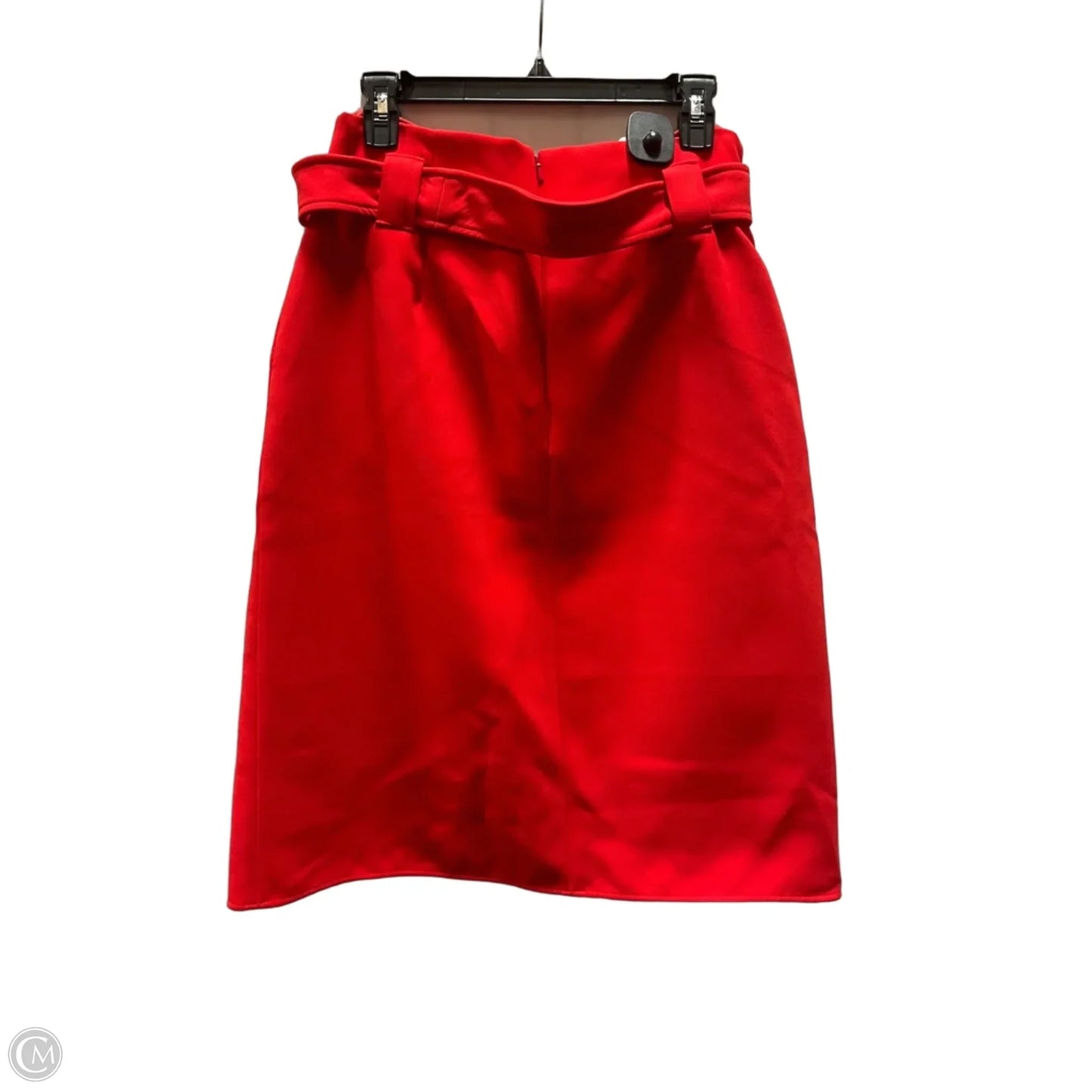 Skirt Midi By Halogen In Red, Size: 8