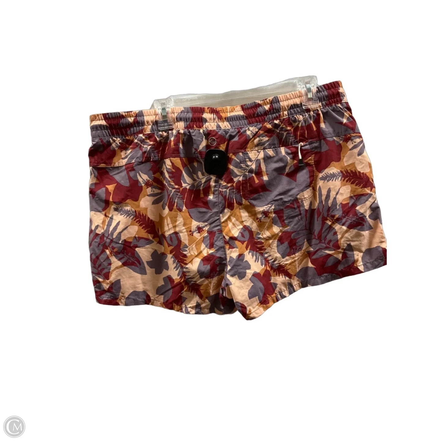 Shorts By Eddie Bauer In Purple & Red, Size: L