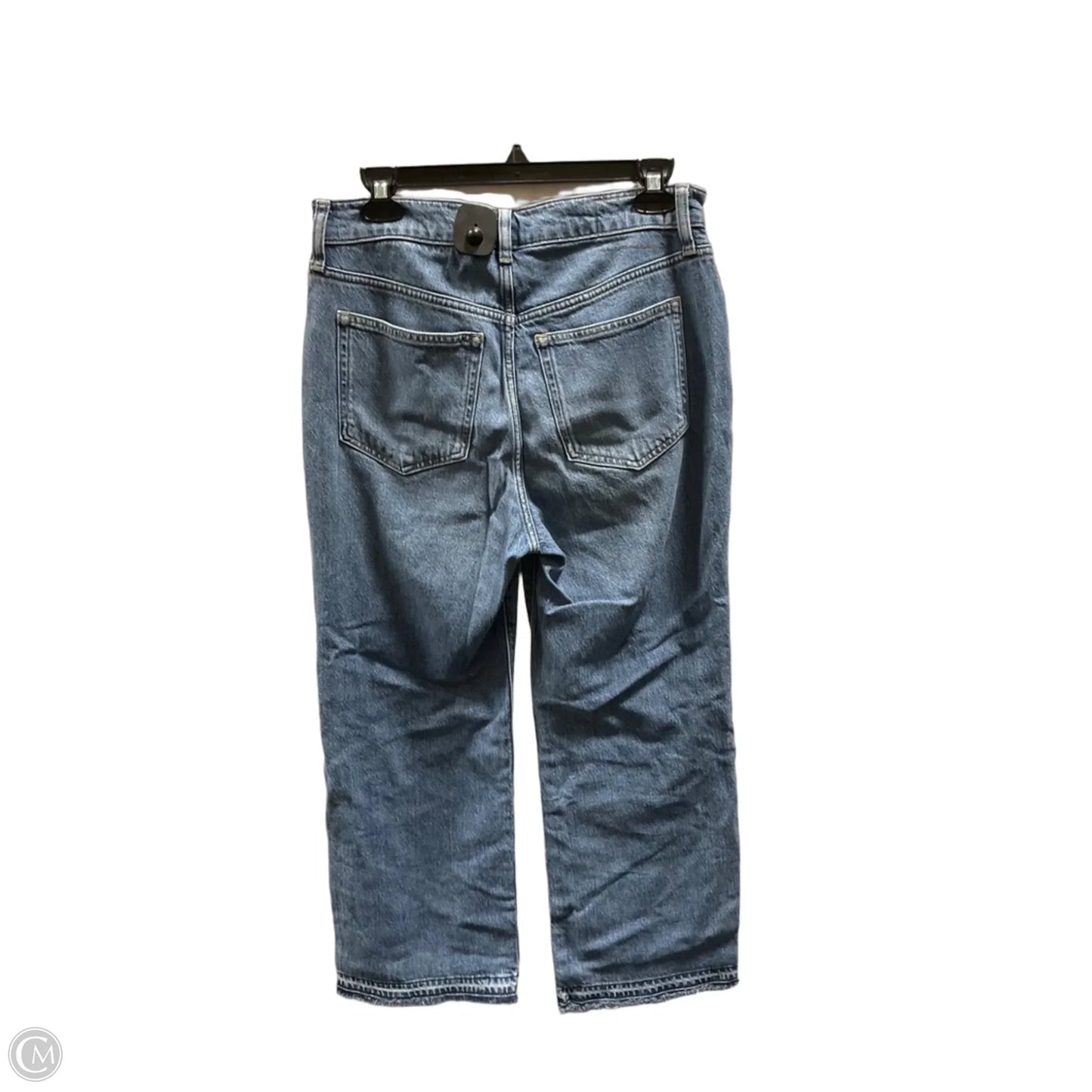 Jeans Wide Leg By J. Crew In Blue, Size: 4