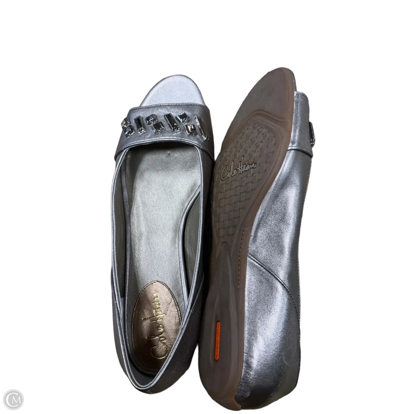 Shoes Flats By Cole-haan In Gold, Size: 9