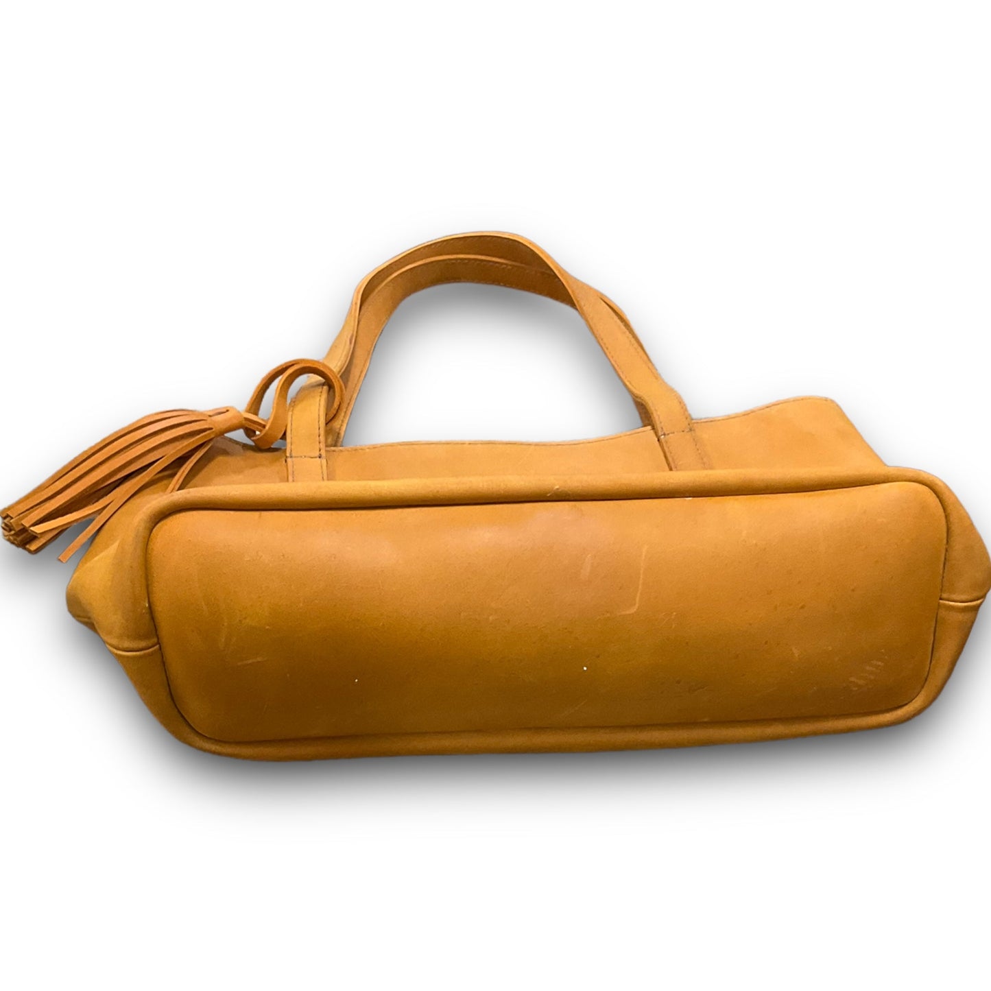 Handbag Leather By Parker Clay Size: Medium