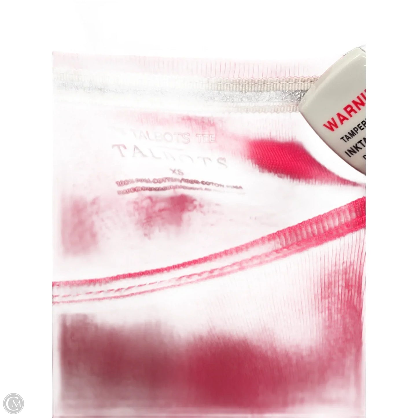 Top Long Sleeve Basic By Talbots In Red, Size: Xs