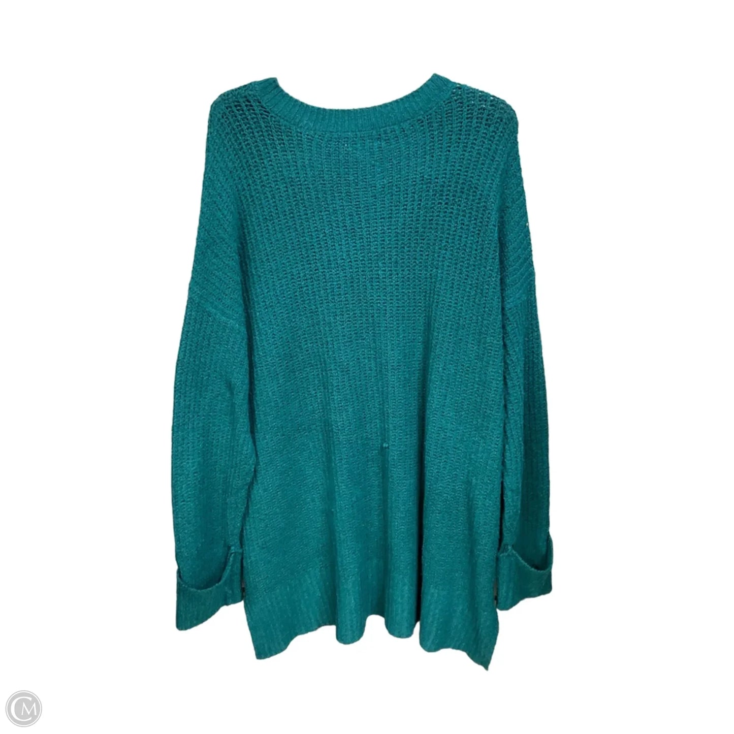 Sweater By Nine West Apparel In Green, Size: 2x