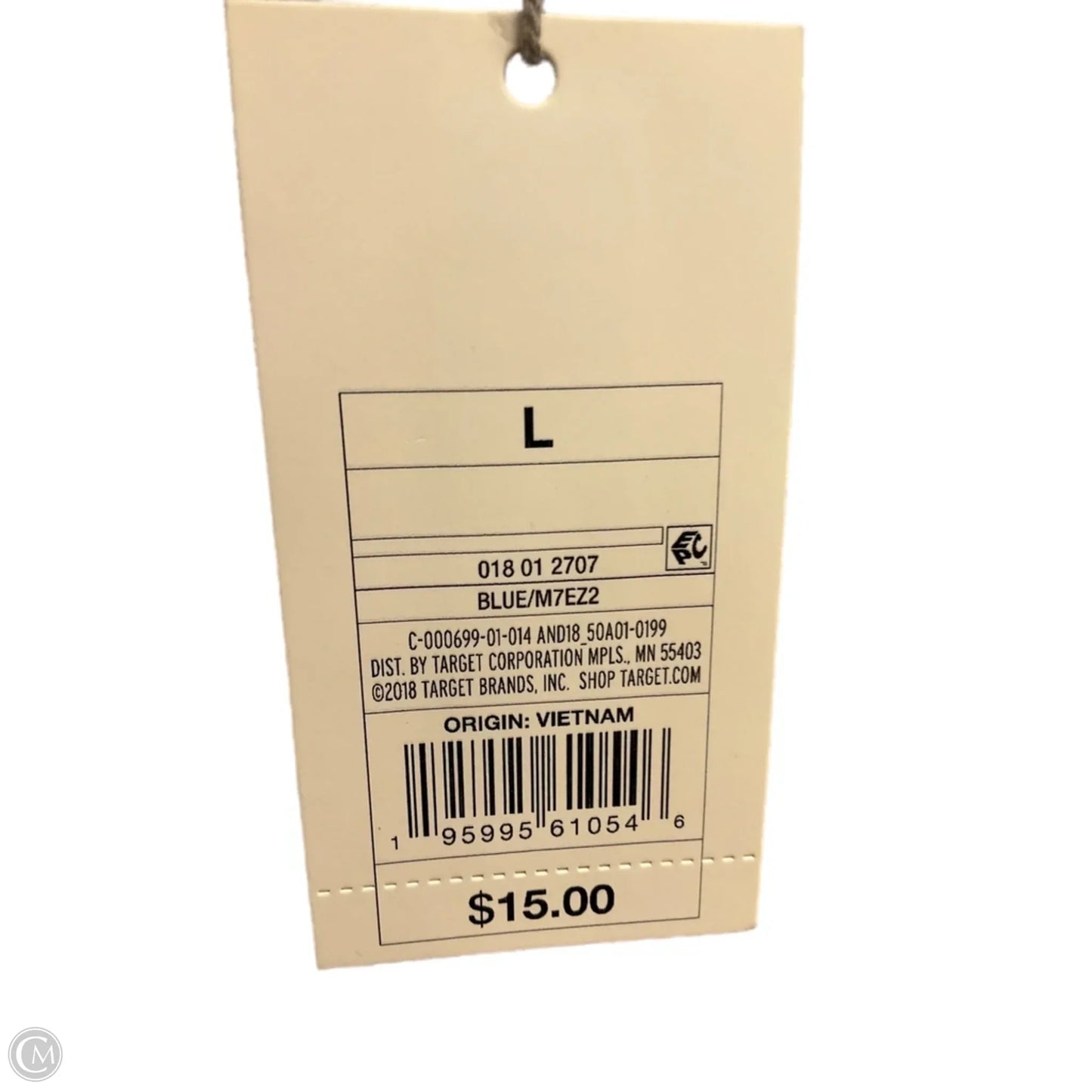 Tank Top By A New Day In Blue, Size: L