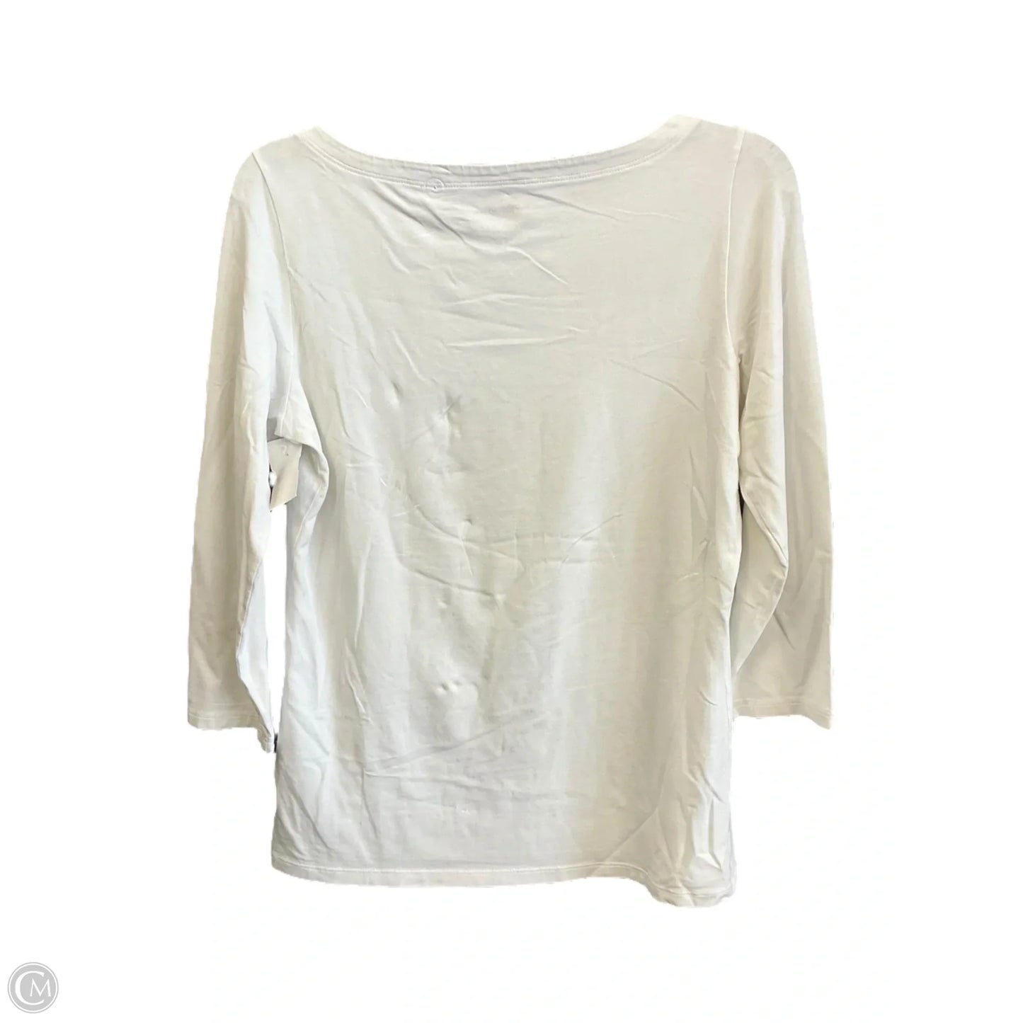 Top Long Sleeve Designer By Lilly Pulitzer In White, Size: M