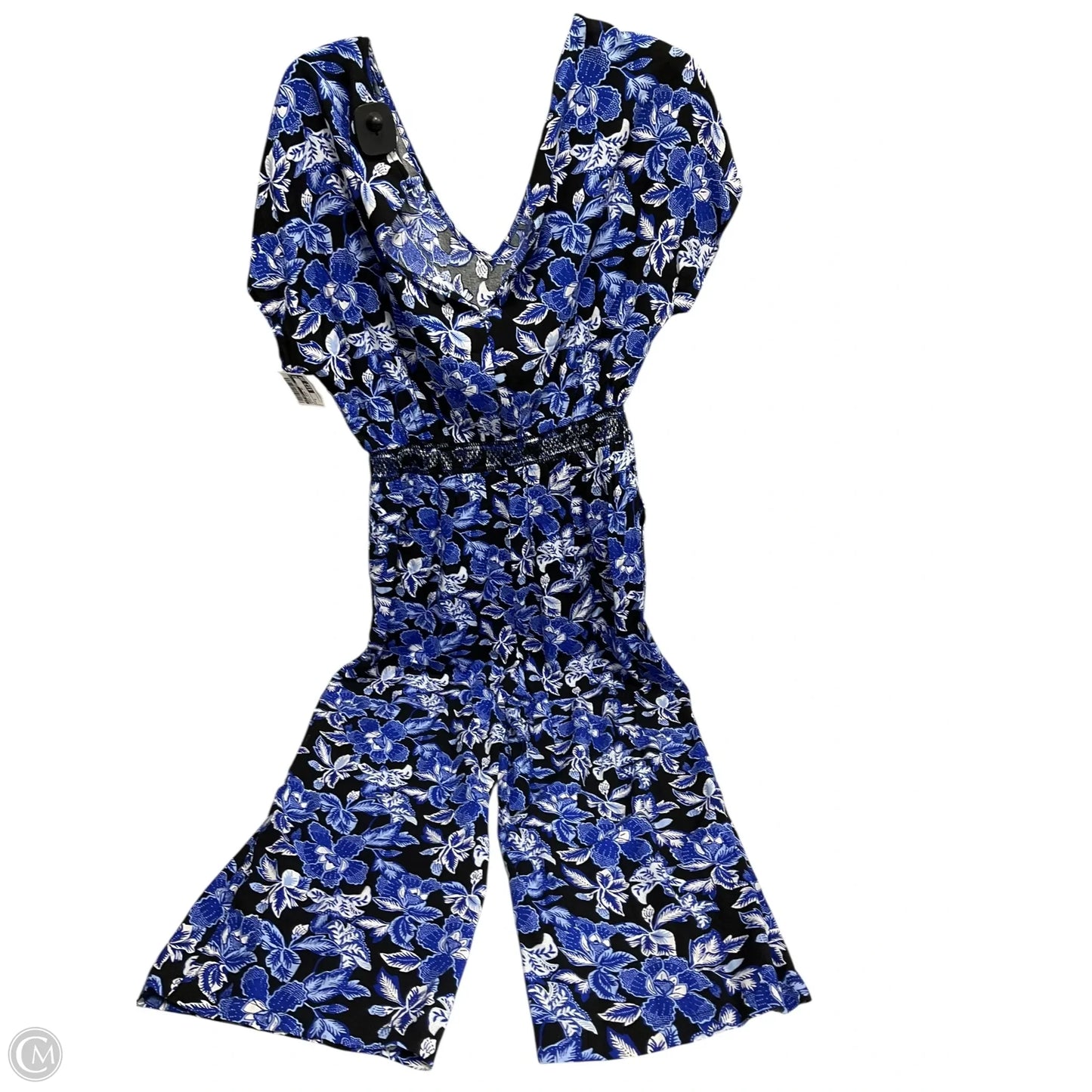 Dress Casual Maxi By Old Navy In Black & Blue, Size: S