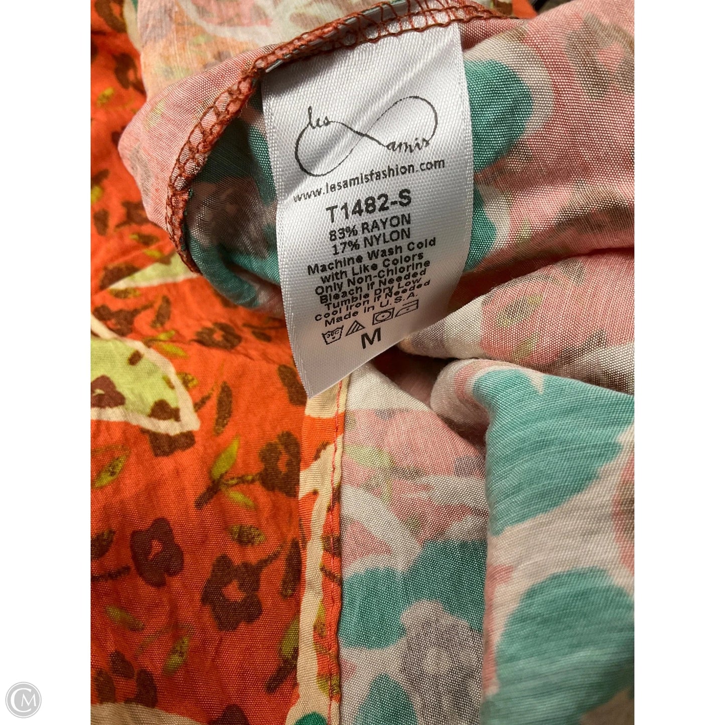 Top Sleeveless By Clothes Mentor In Floral Print, Size: M