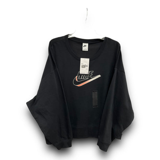 Athletic Sweatshirt Collar By Nike Apparel  Size: 3x
