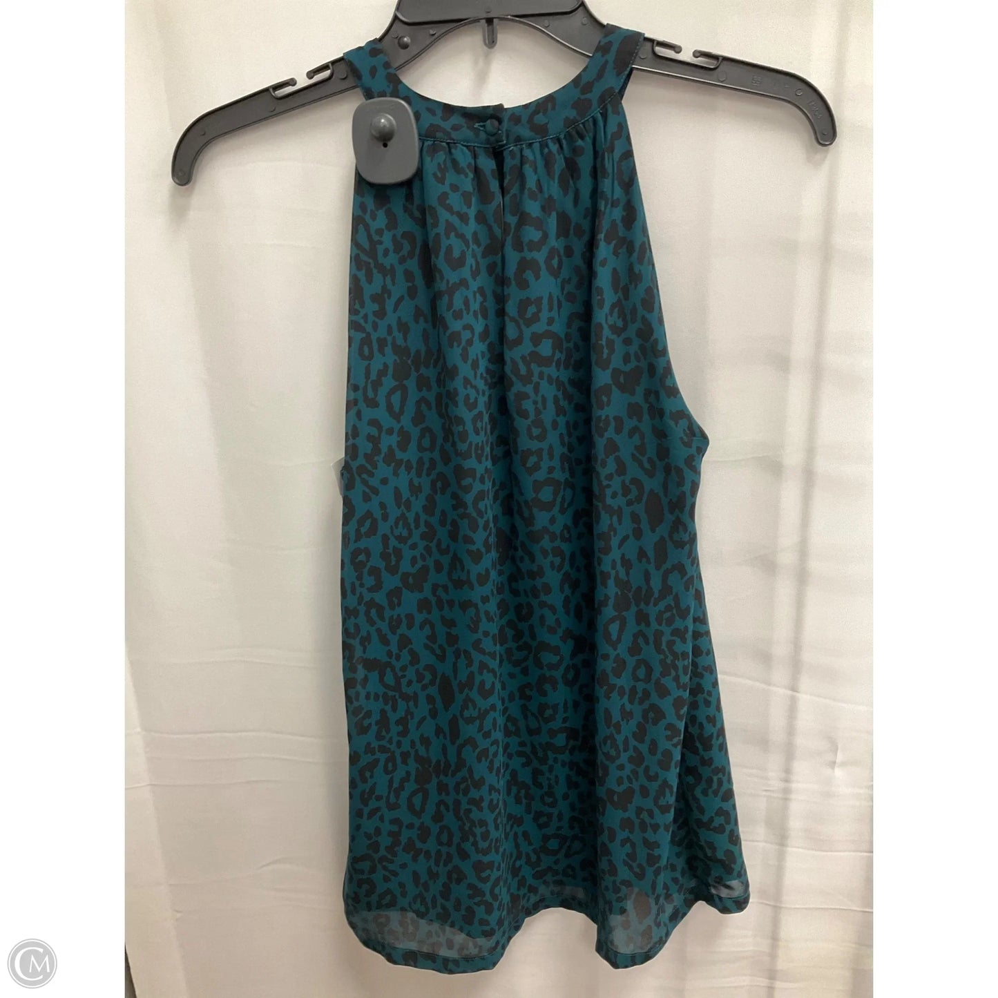 Top Sleeveless By Banana Republic In Teal, Size: Xs