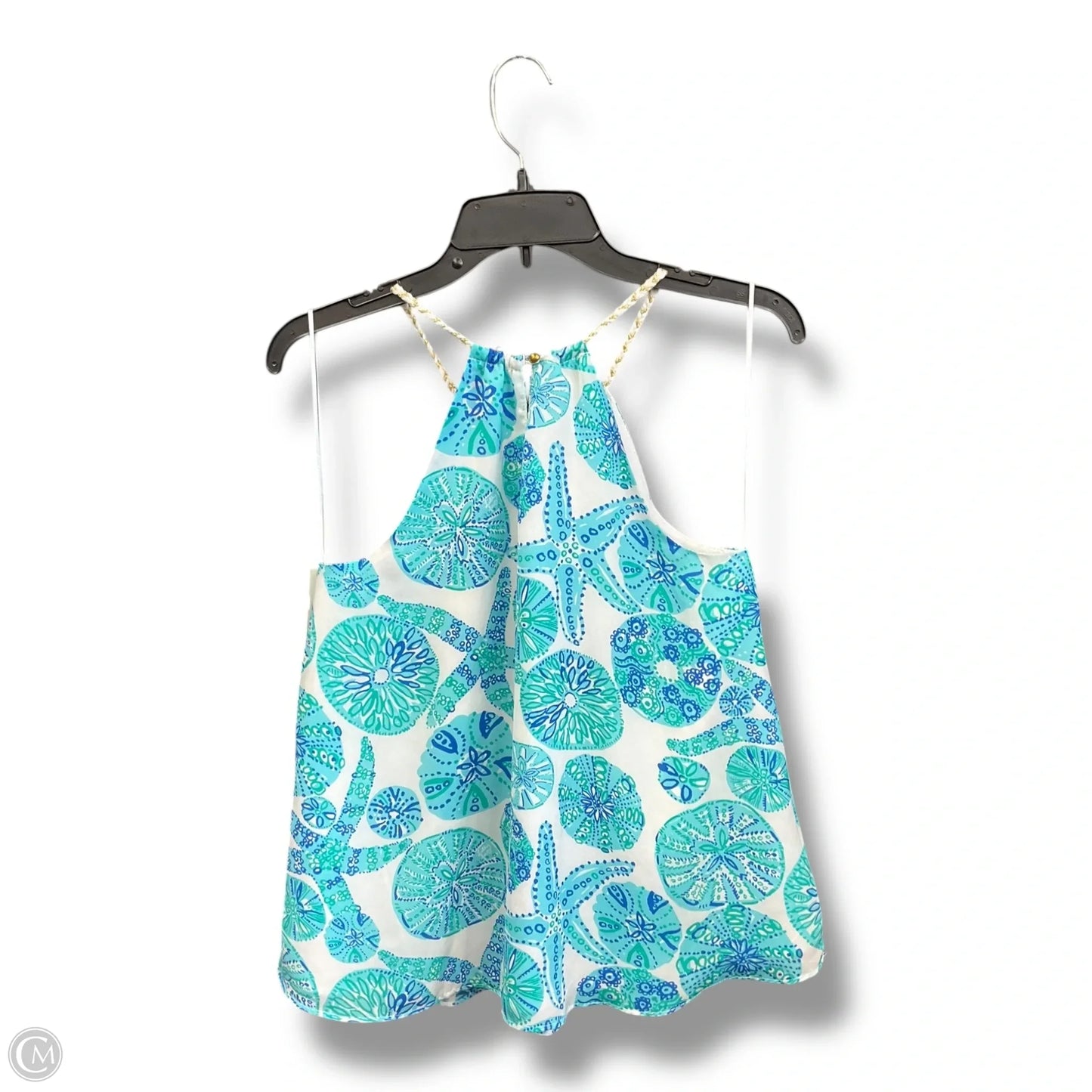 Top Sleeveless By Lilly Pulitzer In Blue, Size: S