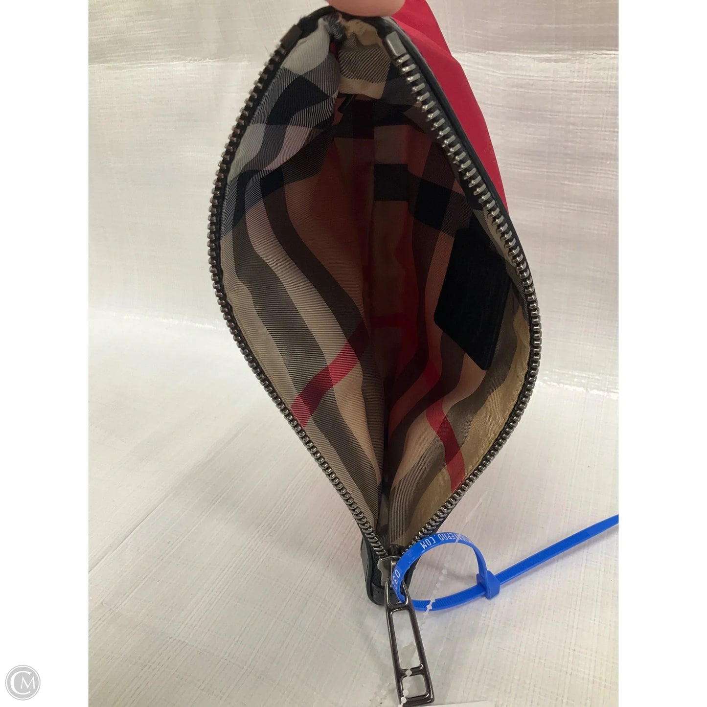 Clutch Luxury Designer By Burberry, Size: Small