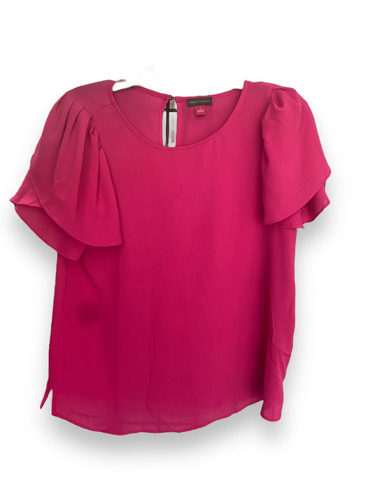 Blouse Short Sleeve By Vince Camuto  Size: S