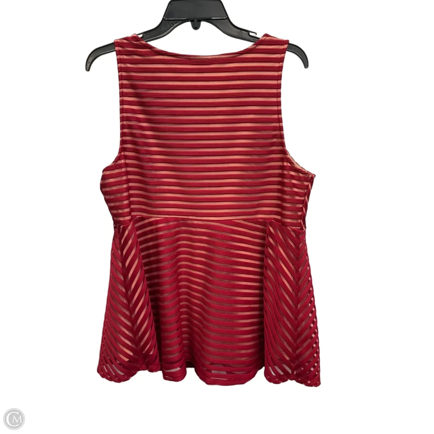 Top Sleeveless By Torrid In Red, Size: L