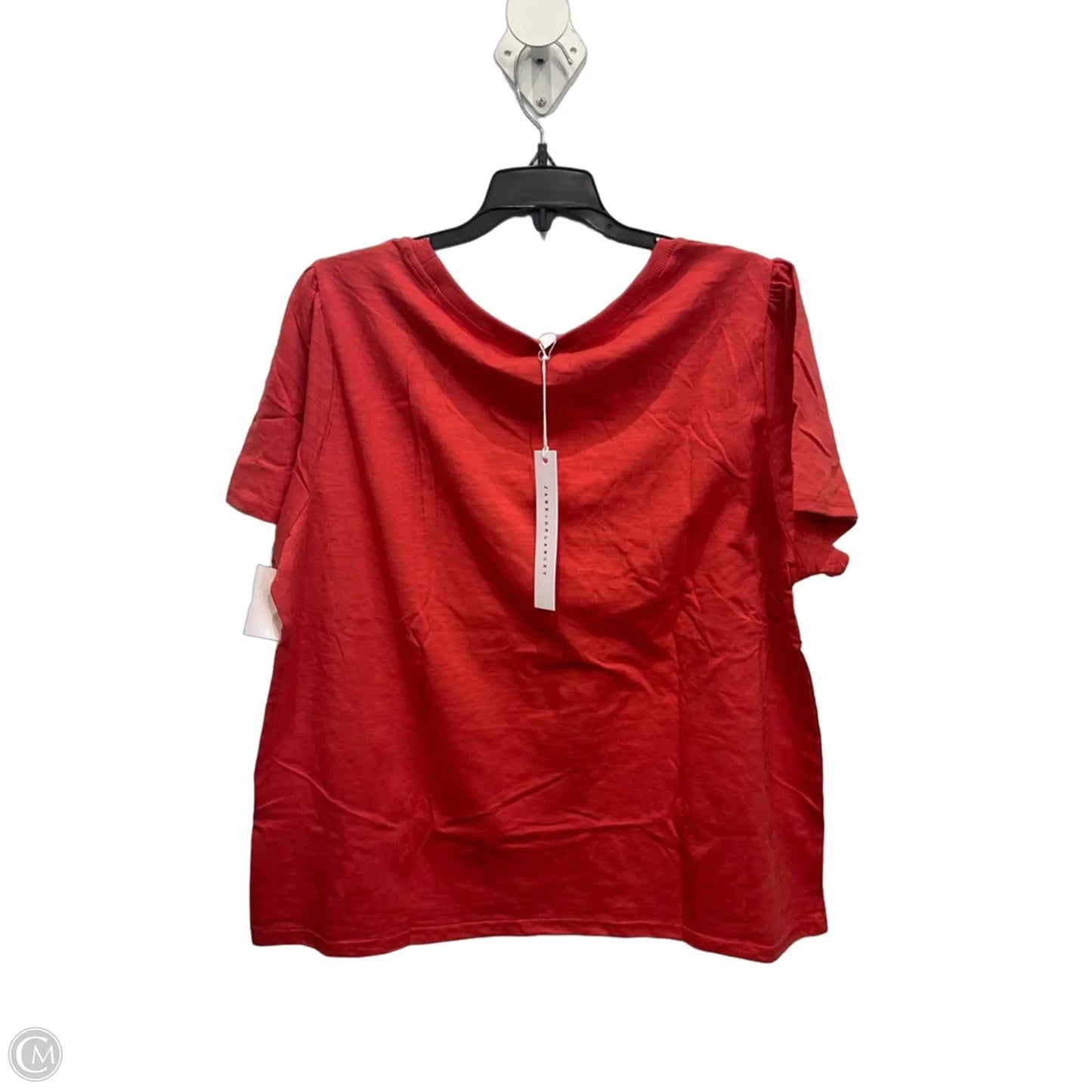 Top Short Sleeve By Jane And Delancey In Red, Size: Xl