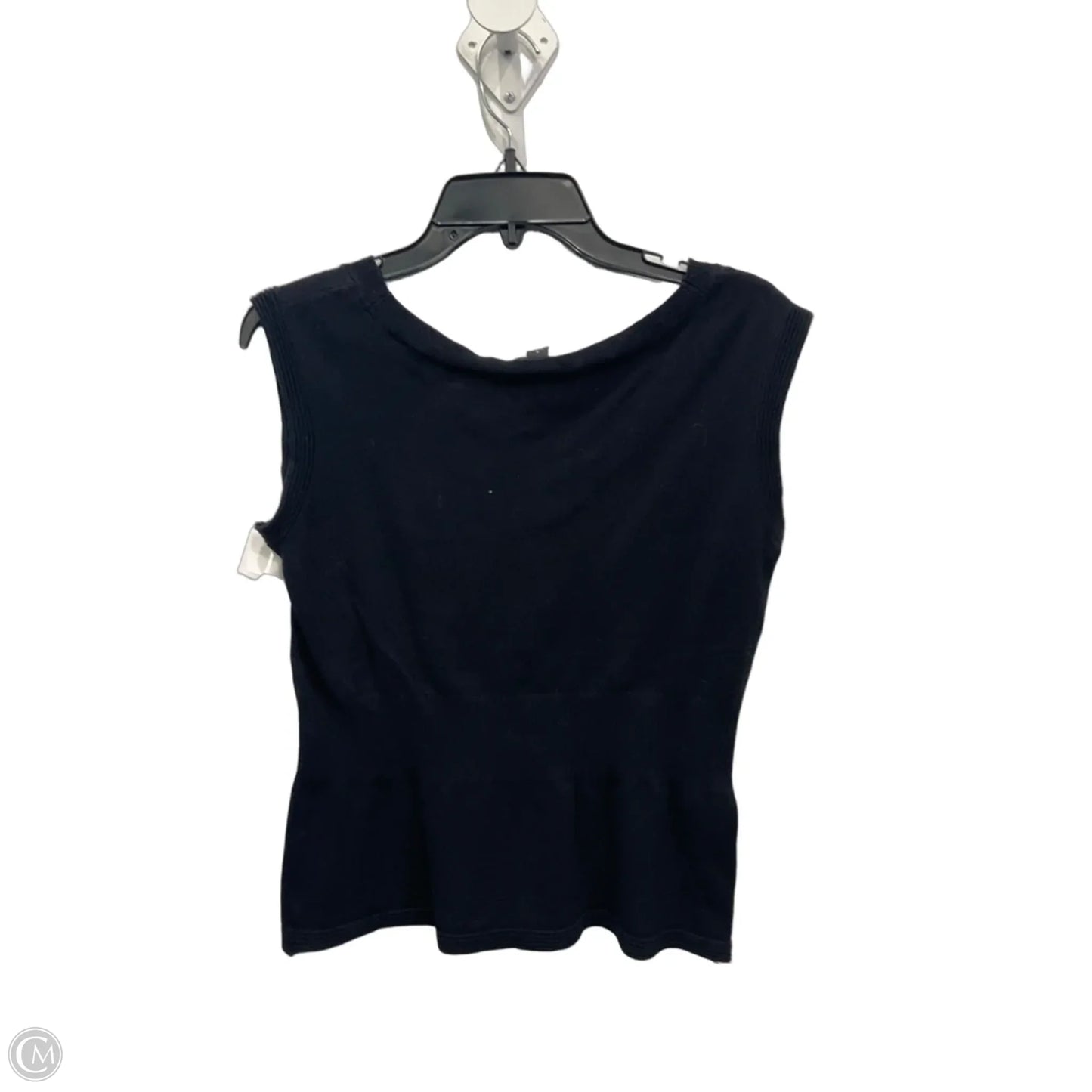 Top Sleeveless By Ann Taylor In Black, Size: M