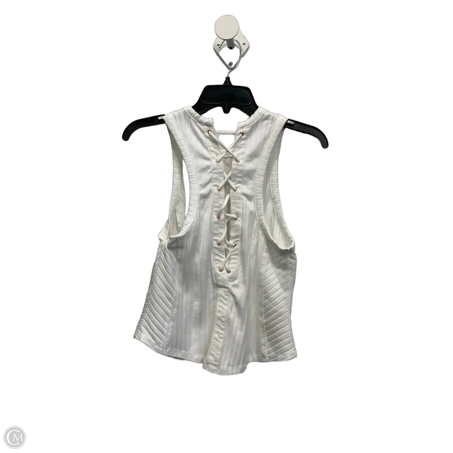 Top Sleeveless By Free People In White, Size: S