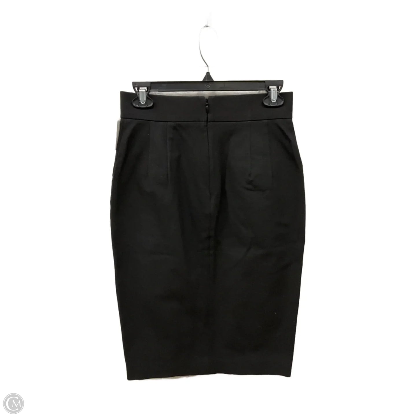 Skirt Midi By Banana Republic In Black, Size: 4