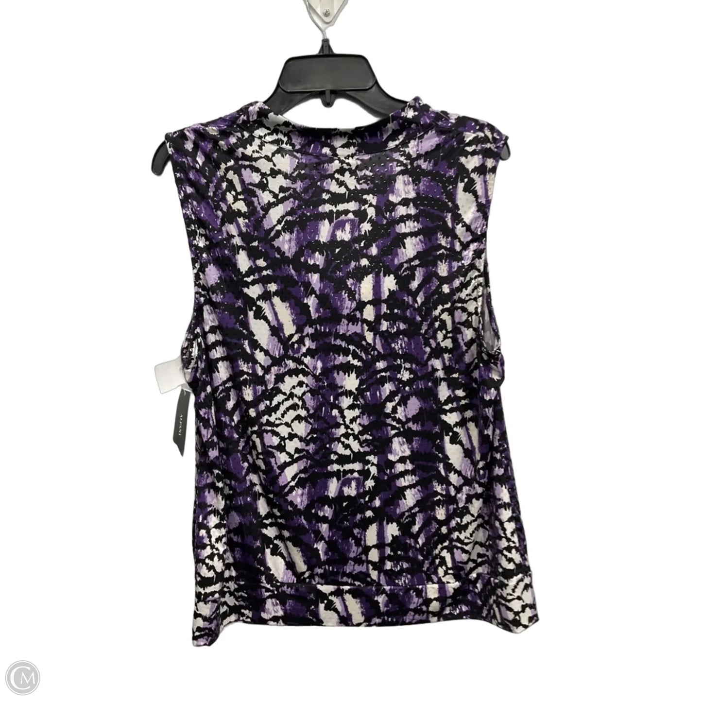 Top Sleeveless By Alfani In Purple, Size: Xl