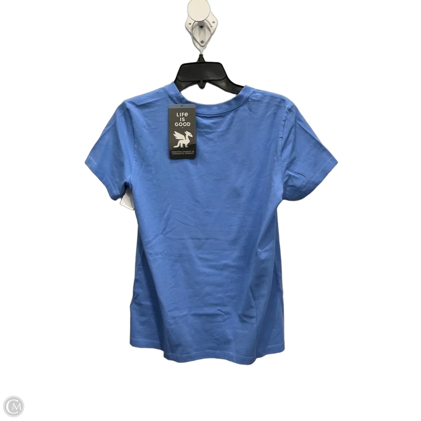 Top Short Sleeve Basic By Life Is Good In Blue, Size: M