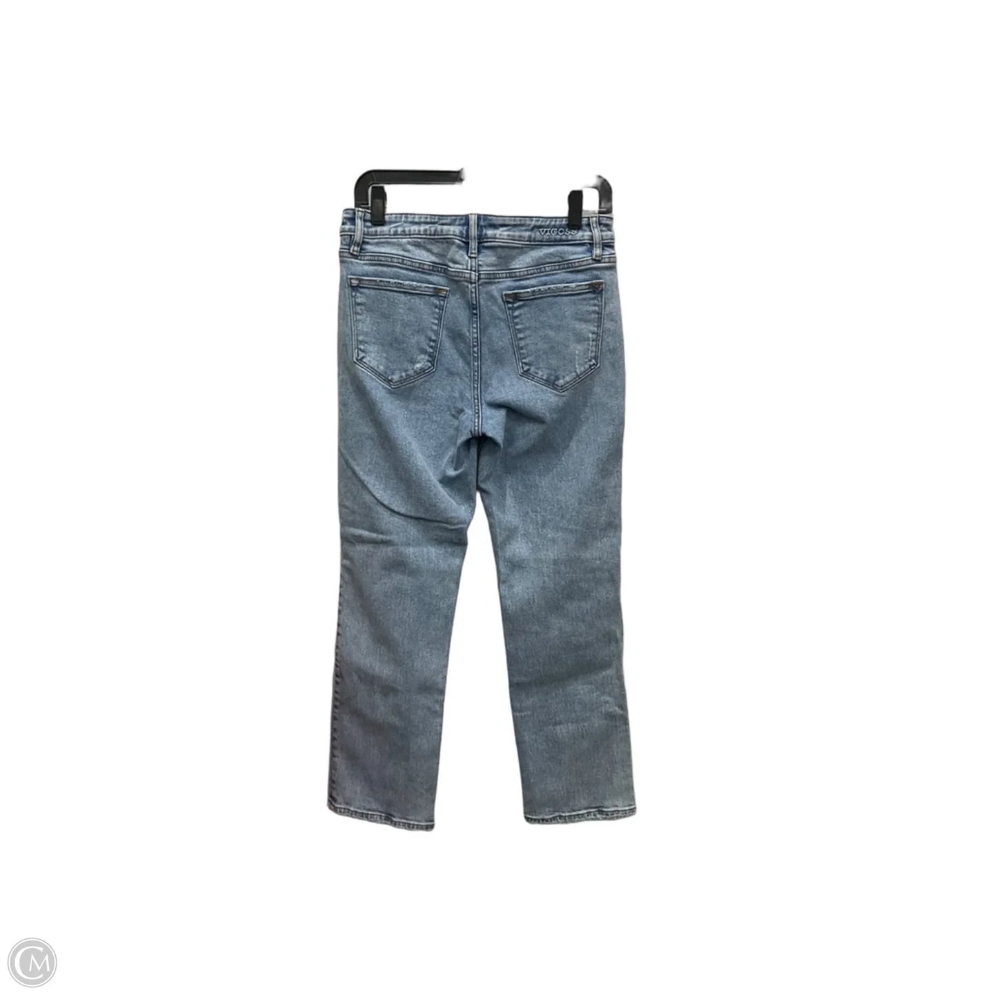 Jeans Boot Cut By Vigoss In Blue Denim, Size: 4