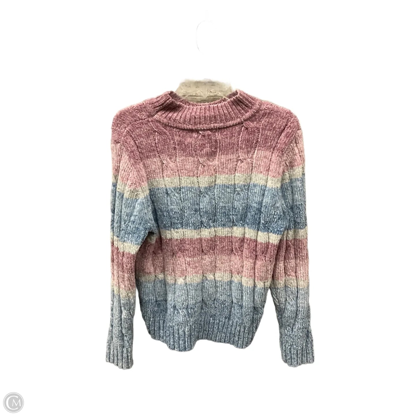 Sweater By Alfred Dunner In Pink, Size: L