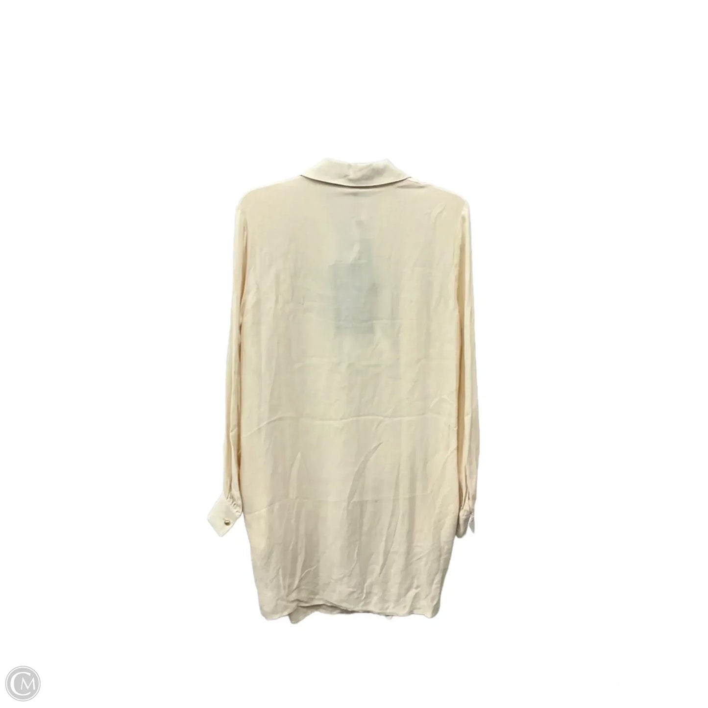 Dress Casual Midi By Cmb In Cream, Size: Xl