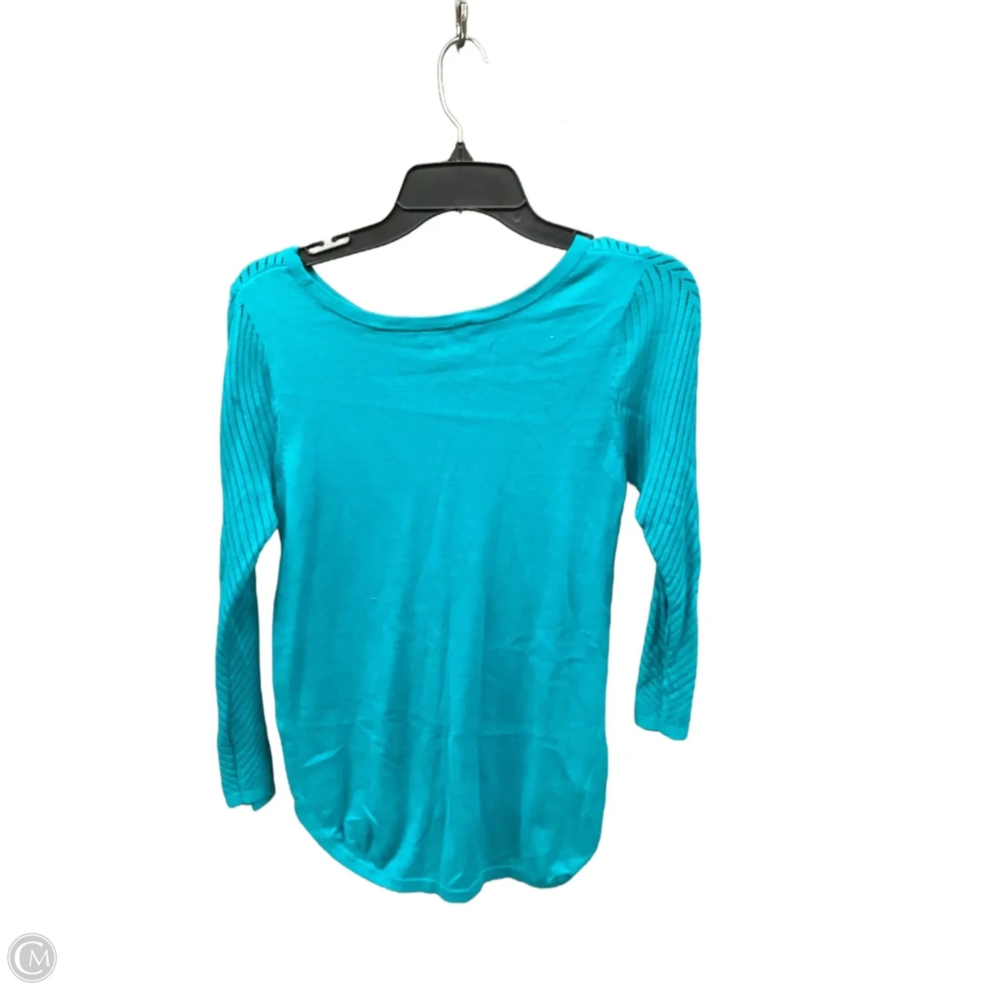 Top Long Sleeve By Limited In Teal, Size: S