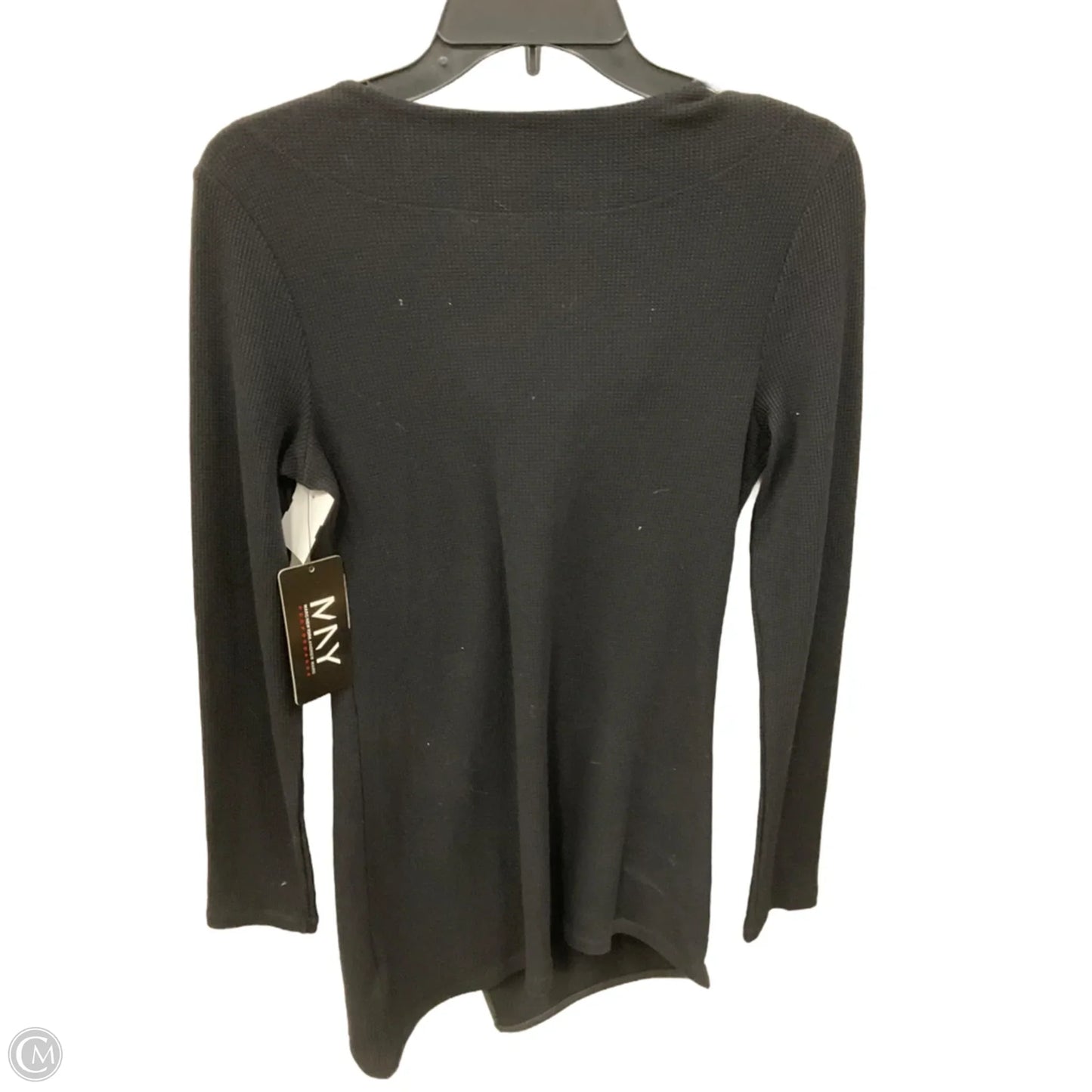 Top Long Sleeve By Marc New York In Black, Size: L