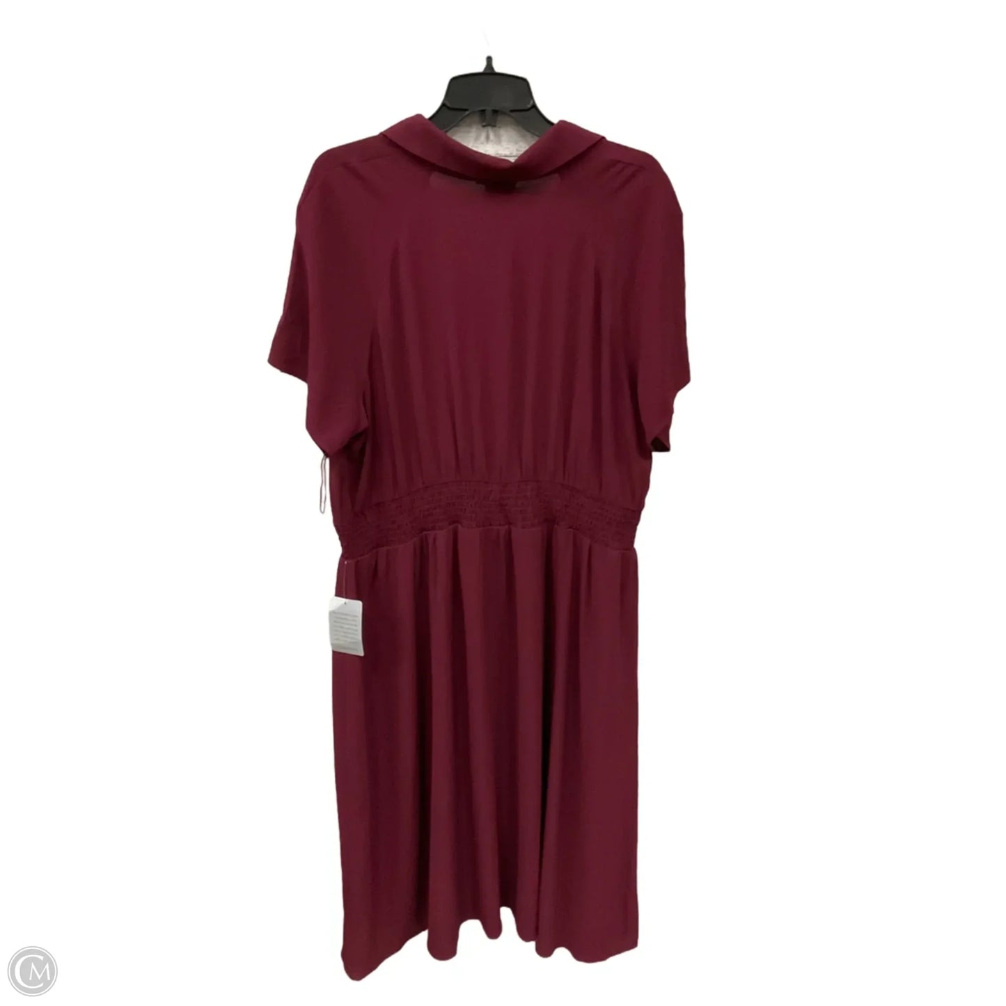 Dress Casual Midi By London Times In Red, Size: 16