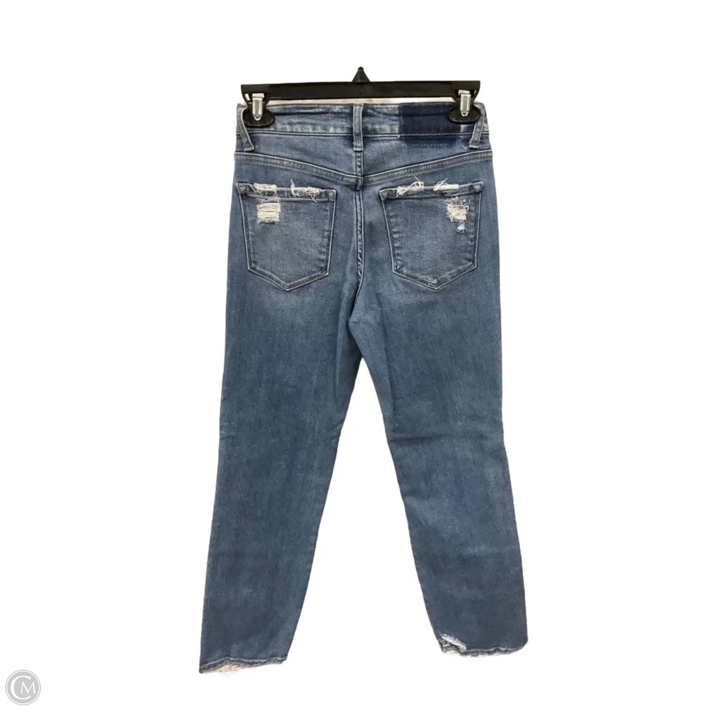 Jeans Skinny By Flying Monkey In Blue Denim, Size: 0