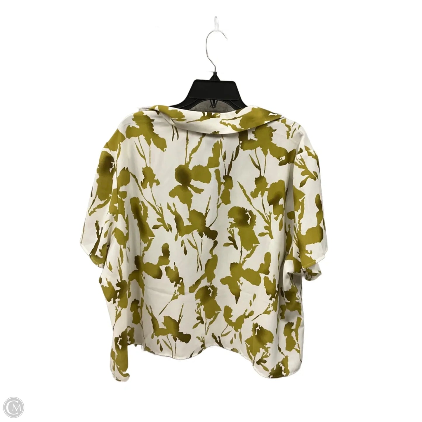 Top Short Sleeve By Clothes Mentor In White, Size: 3x