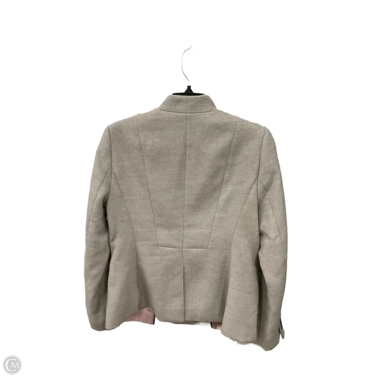 Blazer By Banana Republic In Grey, Size: 8p