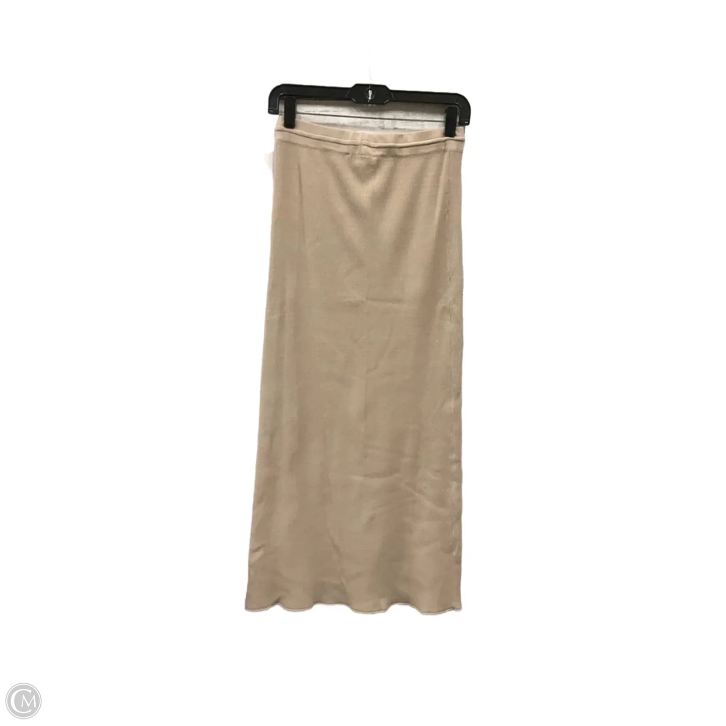 Skirt Maxi By Clothes Mentor In Tan, Size: S