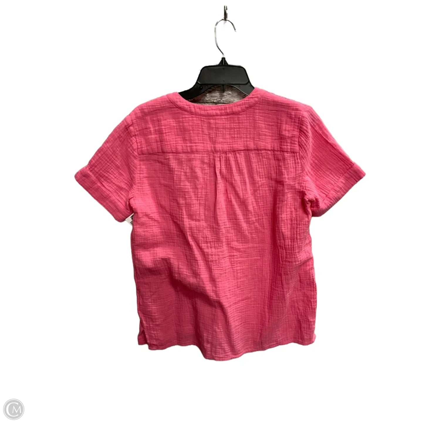 Top Short Sleeve By J. Crew In Pink, Size: Xs