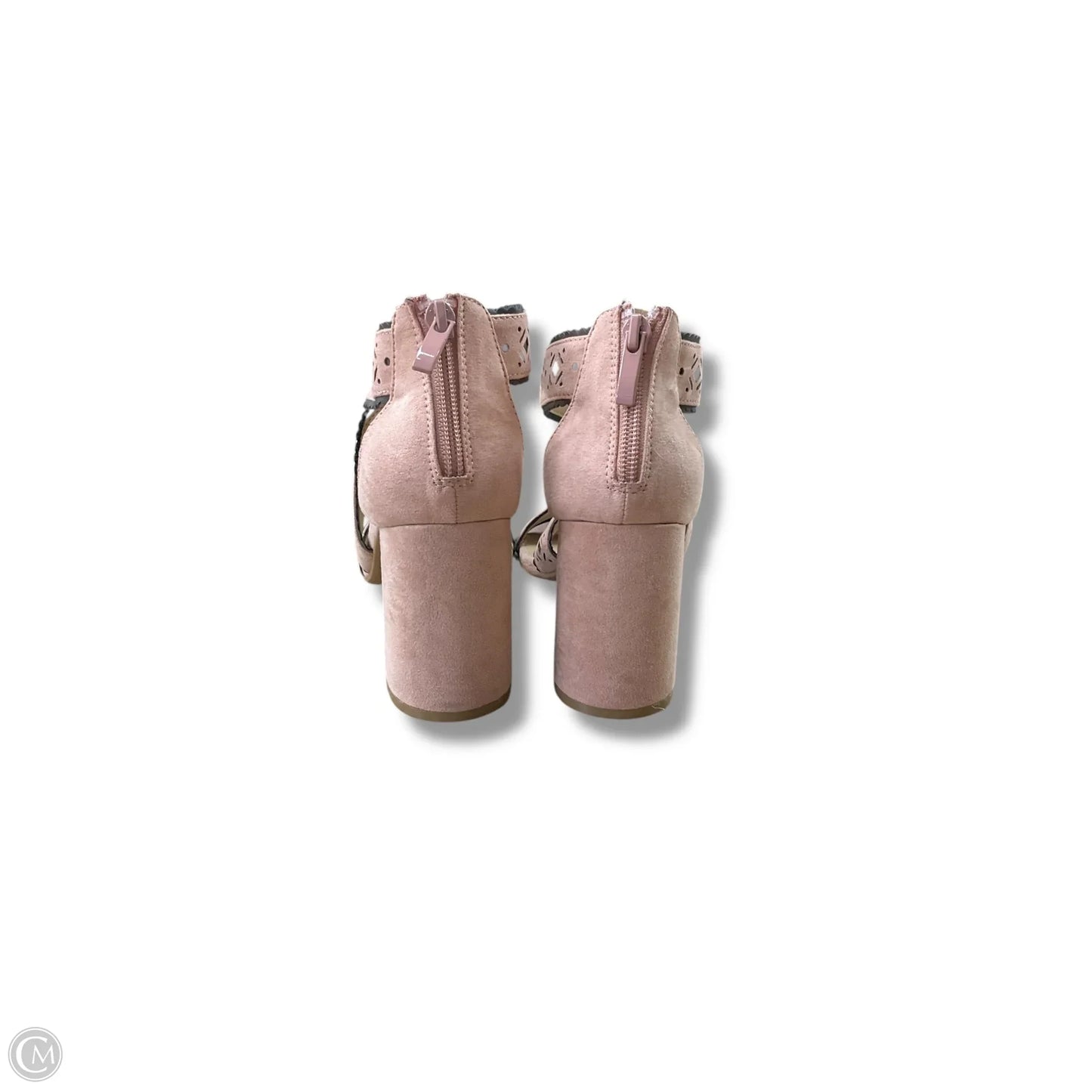 Shoes Heels Block By Laundry In Pink, Size: 8.5