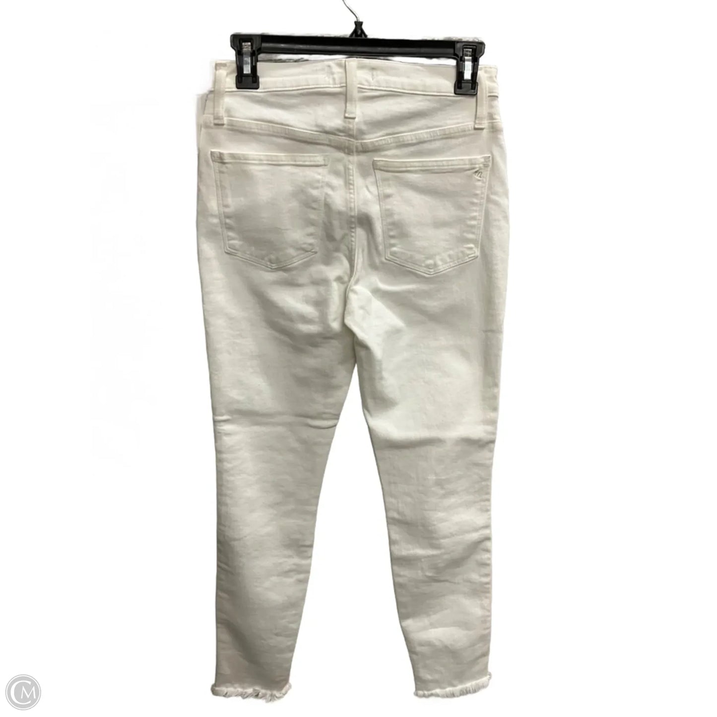 Jeans Skinny By Madewell In White Denim, Size: 4