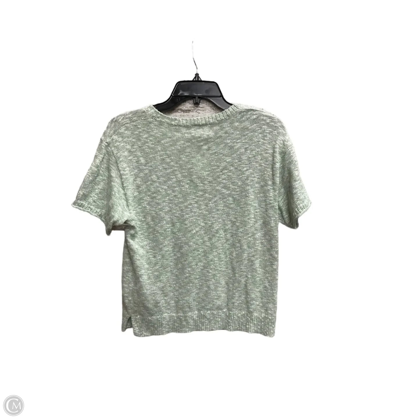 Sweater Short Sleeve By J. Crew In Green, Size: Xs