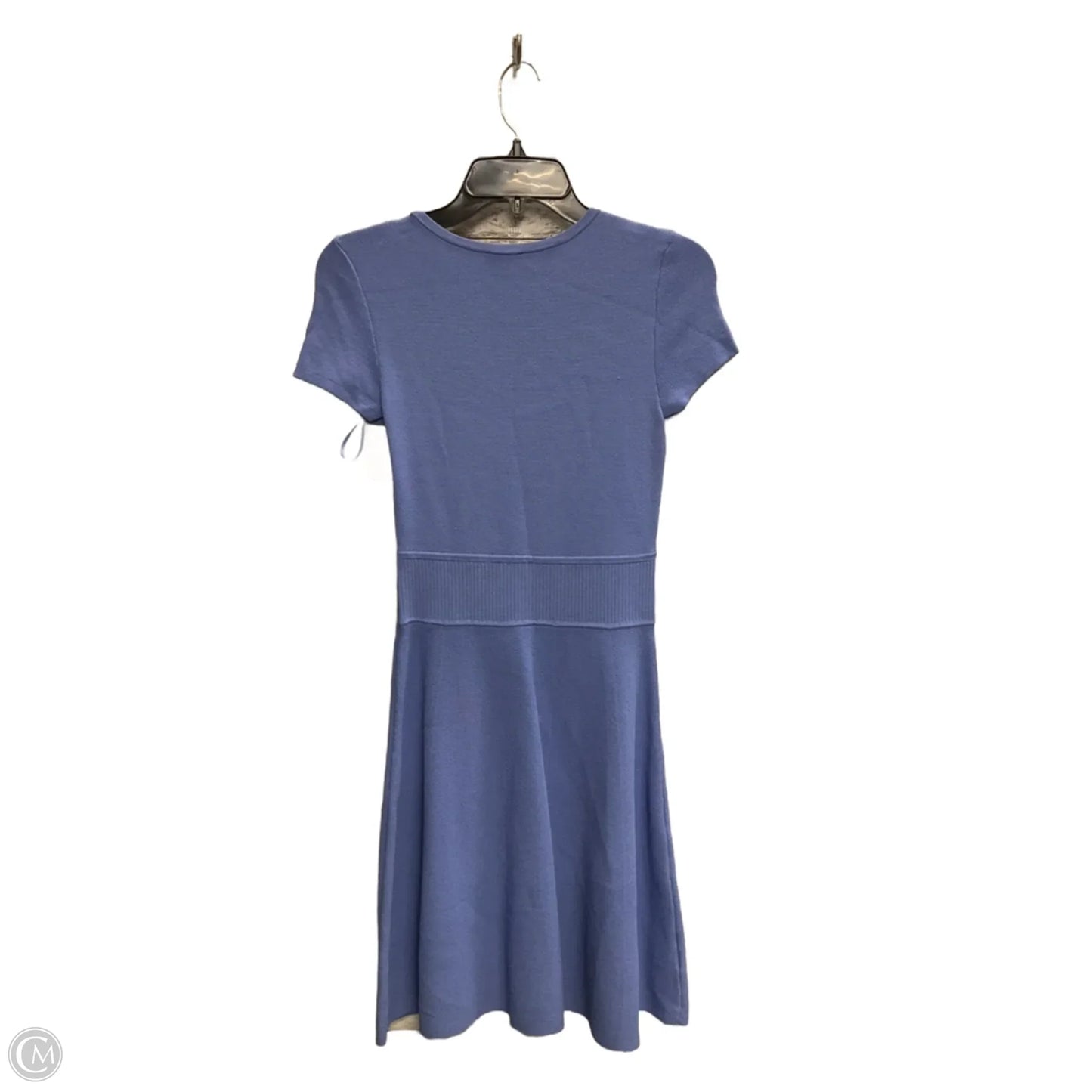 Dress Casual Midi By Ann Taylor In Purple, Size: Sp